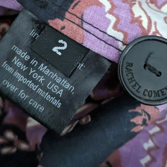 Rachel Comey Council Pant in Black Multi - Picture 9 of 9